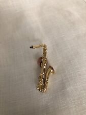 Pins Broche Saxophone doré Vintage B071