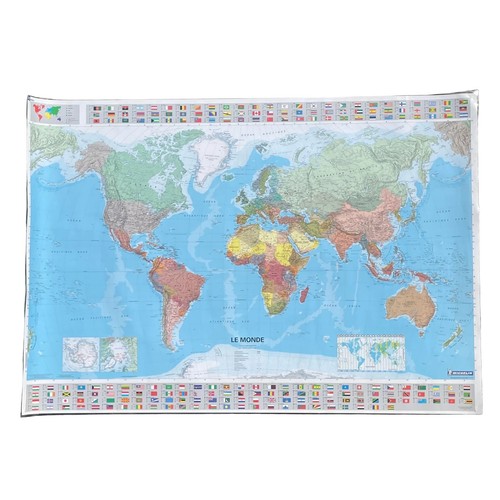 Carte monde michelin - du,