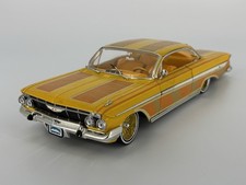 1:18 Scale Malibu International 1961 Chevrolet Impala Lowrider Yellow