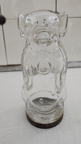Cochon verre objet - cochon, en
