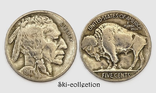 Five cents 1917 buffalo - 1917,,