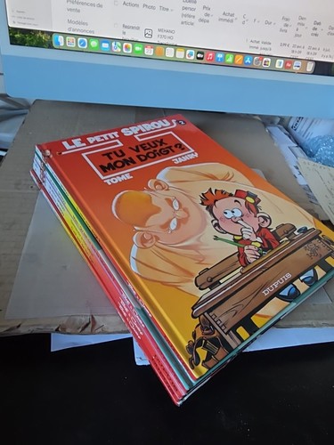 Lot petit spirou - bd,