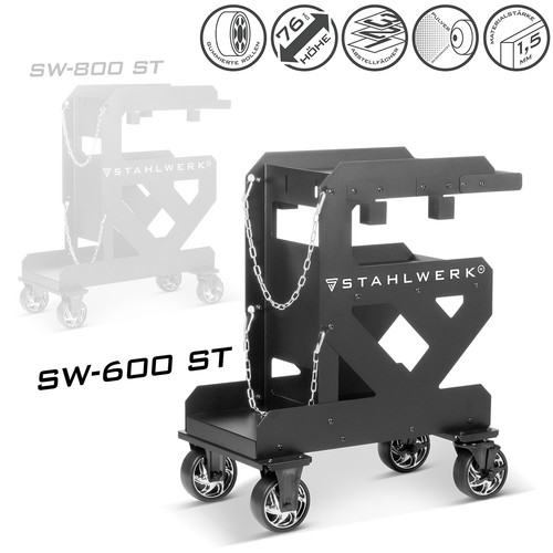 Stahlwerk chariot soudage - chariot, de