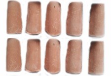 100 Tuiles 38x20 MM Toiture Alu Terre Cuite Crèche Crib Shepherd GIA Art 20/5