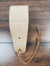 Vtg BOBBY LEE Sottile Patton PA 3" Leather Acoustic Guitar Strap 51'' + 8'' Cord