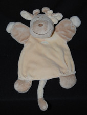 Doudou marionnette girafe
