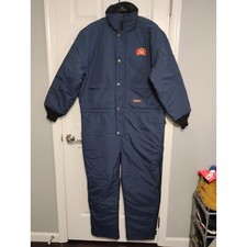 NWOT RefrigiWear ChillBreaker Insulated Coveralls (Fresh Express) Men's XL Blue