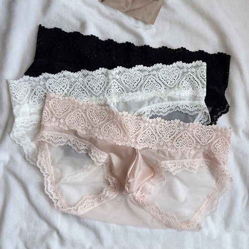 Slip homme soie glacée