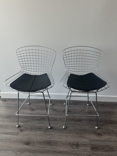 Knoll bertoia bar stools w - knoll,