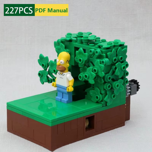 Homer simpson sort buisson - homer,