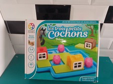 2502241 Jeu de société complet smart games les trois petits cochons deluxe