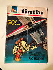 JOURNAL TINTIN N° 880 DU 2 SEPTEMBRE 1965 COUVERTURE RIC HOCHET