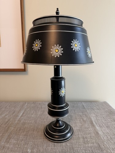 Vintage black tole toleware - vintage,