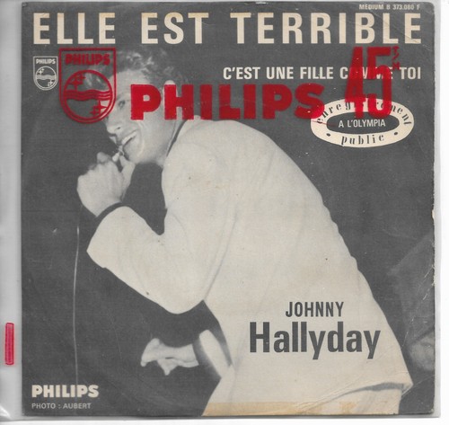 Johnny hallyday elle est - hallyday,