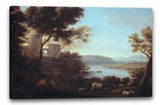 Toile/Cadres Claude Lorrain - Paysage pastoral: la campagne romaine