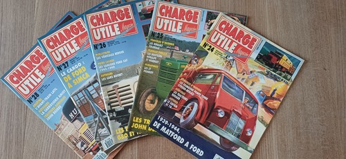 Lot magazines charge utile - magazines,