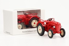 1:24 Porsche Diesel Tracteur Junior Rouge Musée