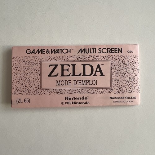 Mode emploi nintendo - d’emploi,