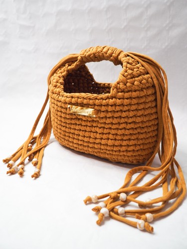 Sac crochet fait - sac, main