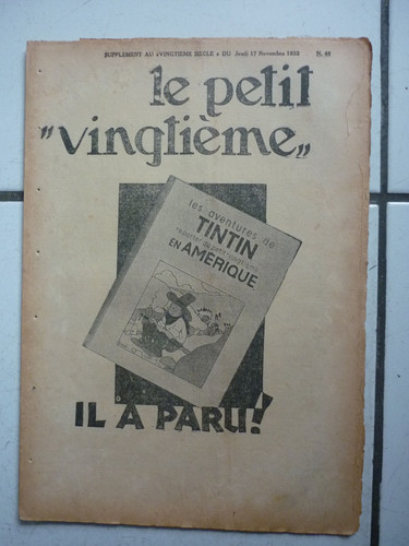 Tintin petit vingtieme - tintin,