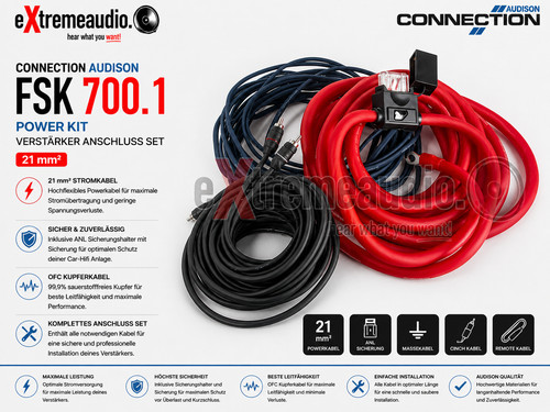 Connection audison fsk 700 - connection,