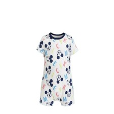 🐭☀️ Combishort Mickey Été – Léger & stylé • 3 à 24 mois 🤍🍼