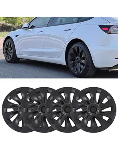 Enjoliveurs identique tesla - 4,