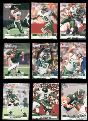 1991 spanish new york jets - new, set