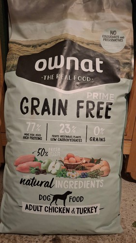Croquettes chien ownat prime - chien,
