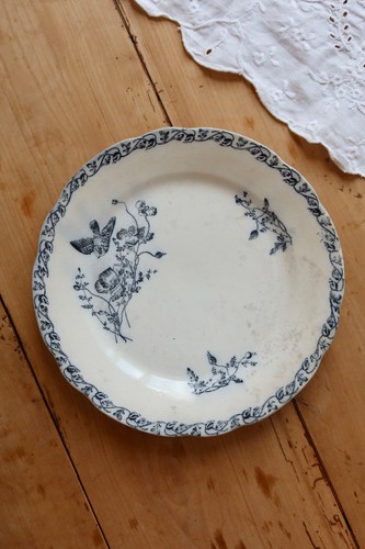 Assiette plate terre fer - plate,