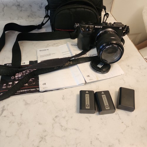 Sony alpha nex 3mp - sony, nex-7k