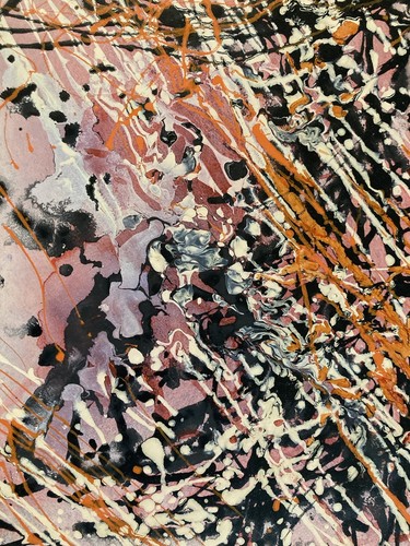 Belle peinture abstrait - belle,