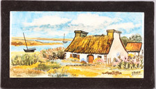 Youen plaque porcelaine