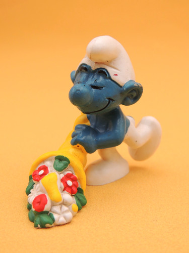 Figurine schtroumpfs corne - schtroumpfs,