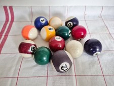Lot de boules de billard , jeu