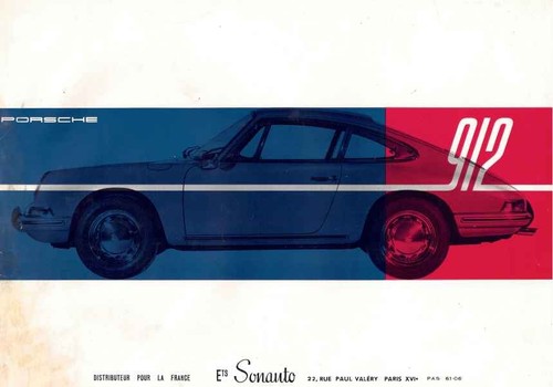 Catalogue brochure porsche - brochure, 912