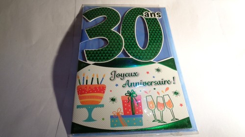 Carte joyeux anniversaire - carte,