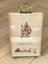 Ancien Cadre Porte Photo - Verre Biseauté et laiton  - Noeud Napoléon III