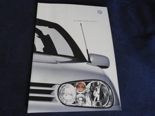 catalogue vw volkswagen golf