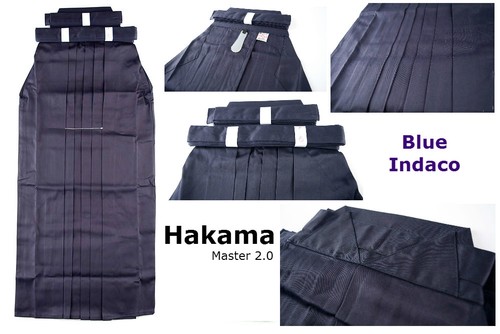 Hakama master bleu indigo 0 - master,