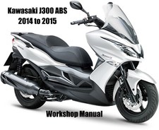 KAWASAKI J300 ABS / SC300AE/BE 2014 to 2015 WORKSHOP MANUAL - PDF Files