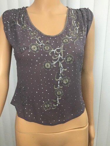 Dkny womens sleeveless sequin - dkny,
