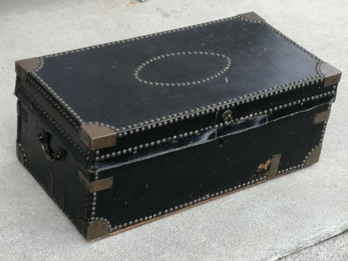 Ancien coffre officier - ancien,