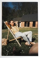 Homme chill repos transat