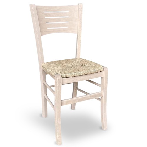 Chaise amelia bois brut - brut, À