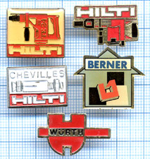 Set pins tool tools dowels HILTI DRILL drill TE24 WURTH BERNER