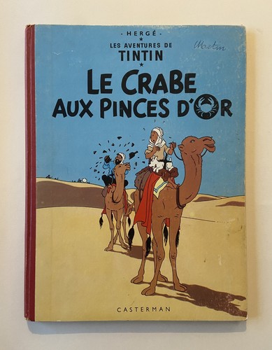 Tintin crabe aux pinces - le,