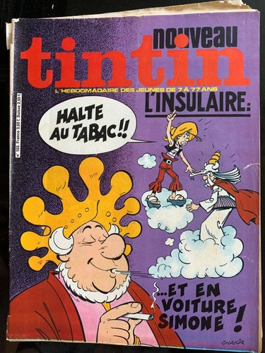 Tintin magazine 08 1977 - tintin, 30/08/1977