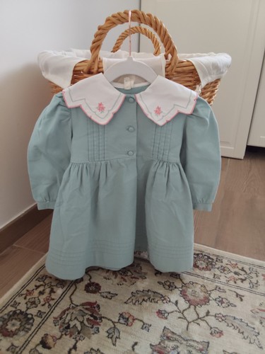 Robe bébé fille coton - , bleu