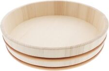 Bol mélangeur de riz en bois Sushi Oke Hangiri Japon 39 cm 1sho 10cps Tachiba...